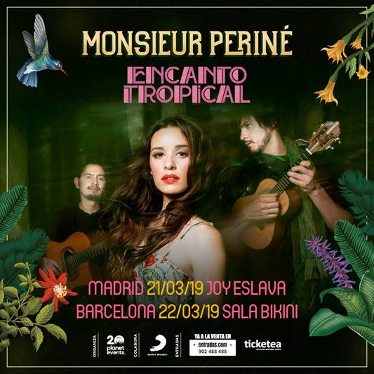 Monsieur Periné llega a España con Encanto Tropical