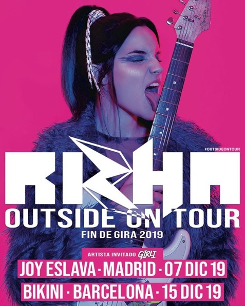 Rizha cierra su gira «Outside on Tour 2019» en Barcelona
