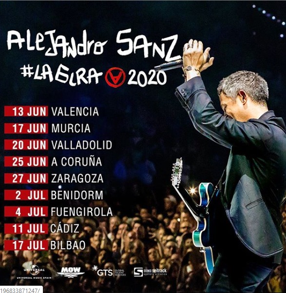 Alejandro Sanz lanza #LAGIRA de #ELDISCO y anuncia nuevas fechas