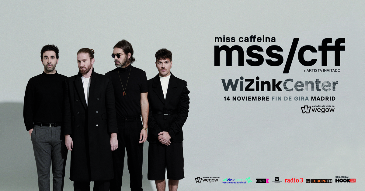 Miss Caffeina anuncia concierto de fin de gira en el WiZink Center