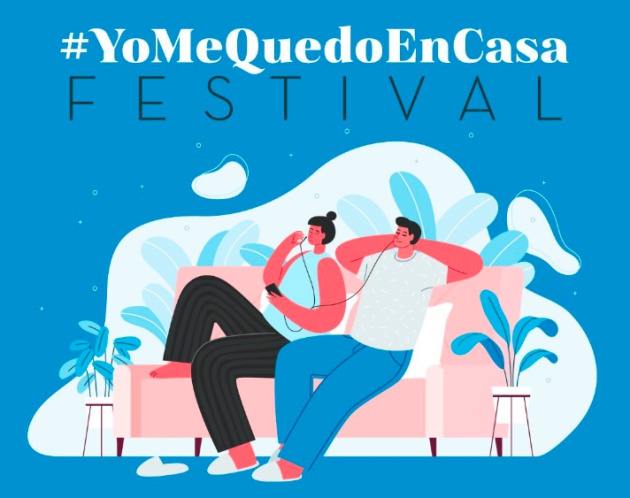 Numerosos artistas se unen en el ‘#YoMeQuedoEnCasa Festival’