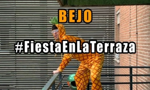 «Fiesta en la Terraza», la banda sonora de Bejo para la cuarentena