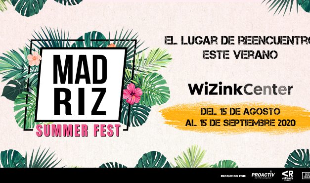La música vuelve a Madrid este verano con el ‘Madriz Summer Fest’ en el WiZink Center