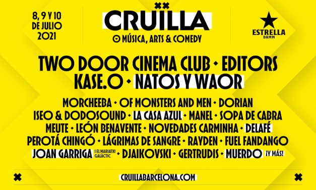 El Festival Cruïlla reafirma la confianza en su edición 2021 incorporando nuevos artistas