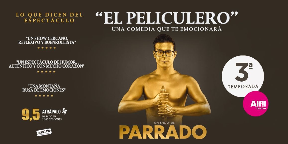 Risas y reflexión de la mano de Víctor Parrado en ‘El Peliculero’