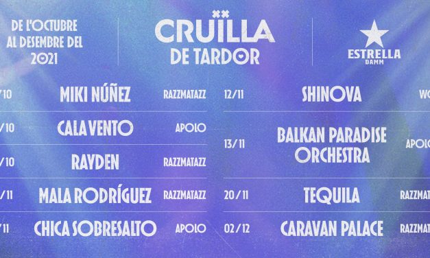 Cruïlla de Tardor 2021 llega al Ecuador de su programación