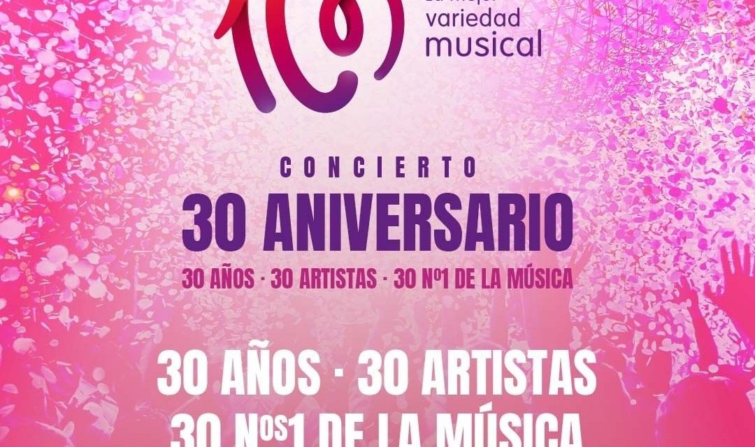 Pablo López, Vanesa Martín y Melendi se suman al cartel del Concierto 30 Aniversario de Cadena 100