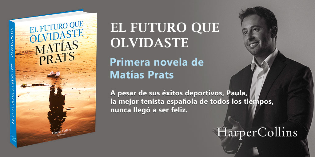 Matías Prats debuta en el mundo de la novela con ‘El futuro que olvidaste’