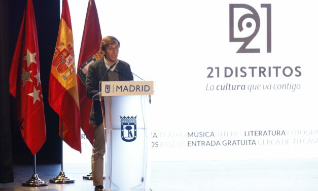 Almeida en la presentación de 21distritos: “La cultura en Madrid es libre, abierta y plural”