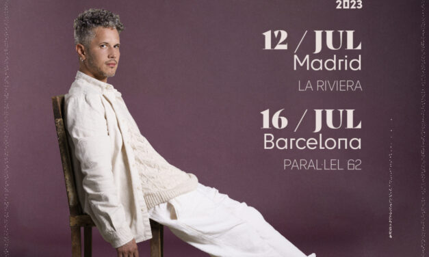 Vicente García actuará el 12 de julio en Madrid y 16 de julio en Barcelona