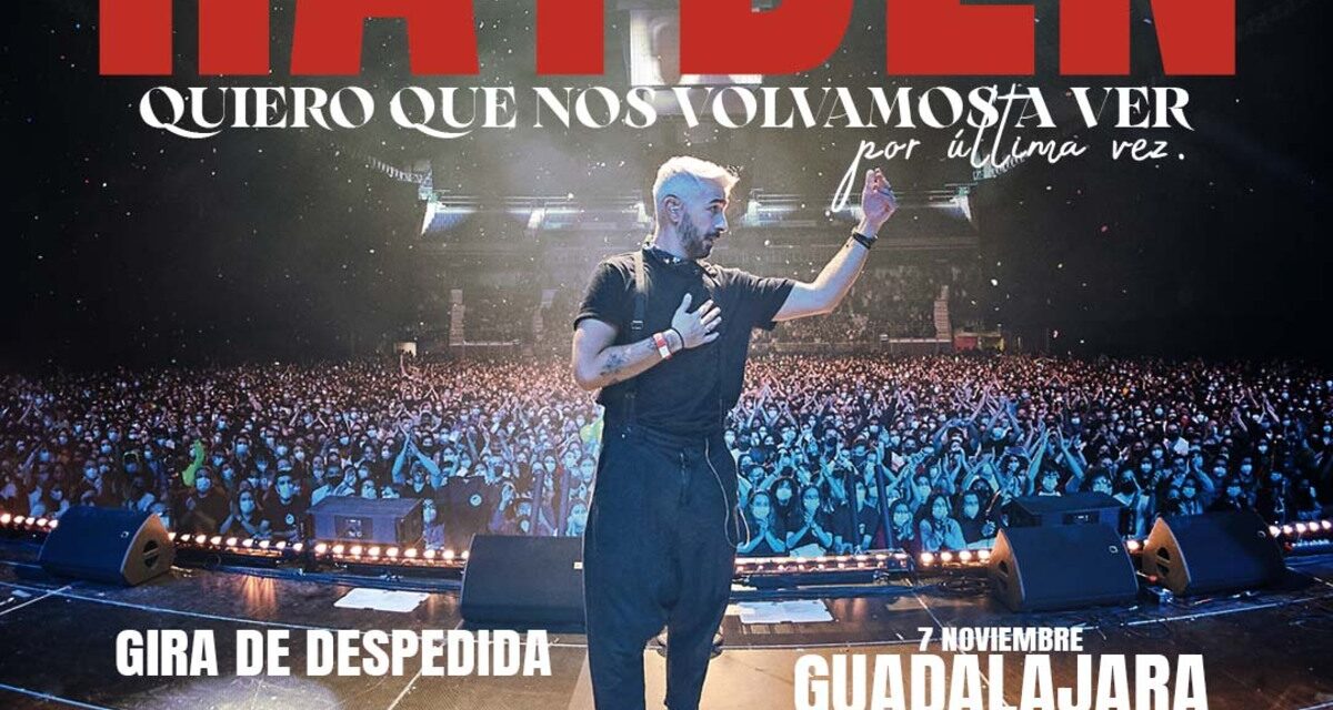 Rayden anuncia su gira de despedida por Latinoamérica