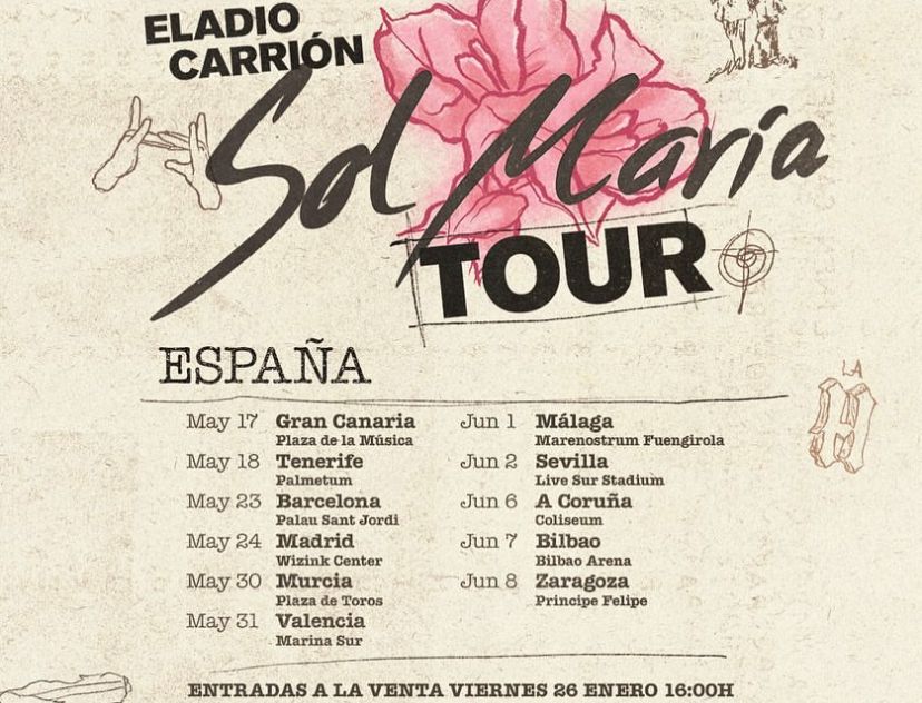 Eladio Carrión presentó “Sol María”, su nuevo álbum cargado de